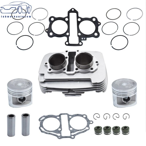 labworkauto Replacement Piston Gasket For Honda Rebel 250 CMX250 Engine