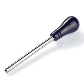 Prym Awl with Point Protector, Silver, Griff pflaumenblau, 1 Stück