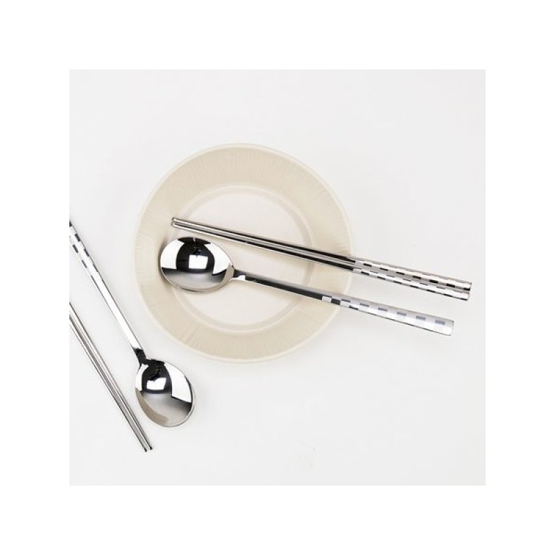 Bloom at Home Check Sanding 5-Piece Cutlery Set (Bulk) /