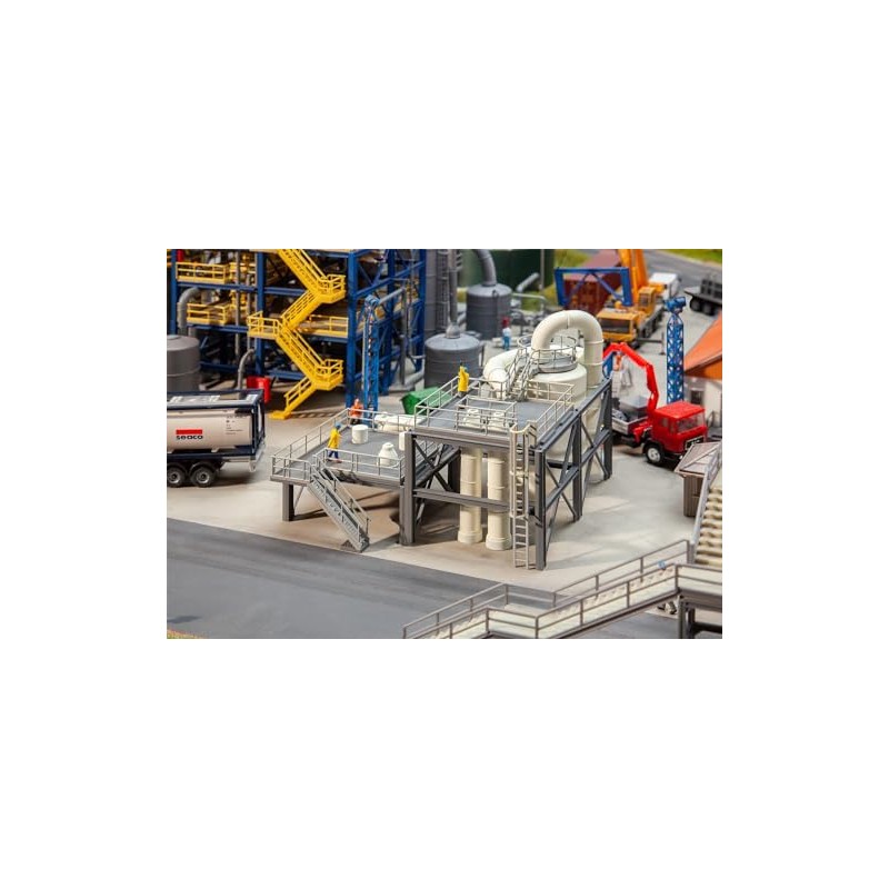 Faller FA130179 Apparatus Scaffolding with Pipes Model Kit, Accessories, Multi-Colour,