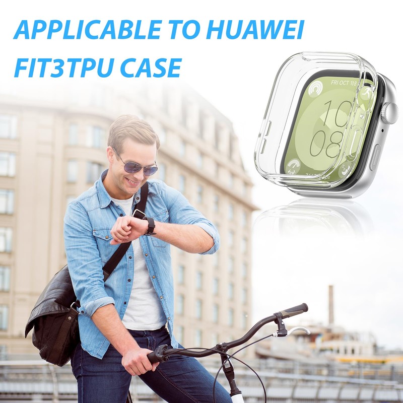 2 Pack Case for Fit 3 Case for Watch Screen