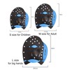 YJZQ Swim Paddles Professional Agility Power Hand Paddle for Swimming