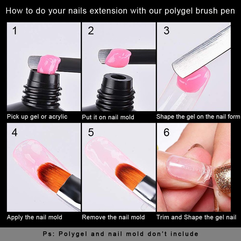PolyGel Brush and Picker Brush tool for UV Poly Gel