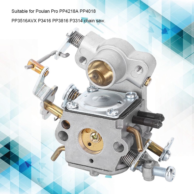 Garden Chainsaw Carburetor Kit for Poulan Pro PP4218A PP4018 PP3516AVX
