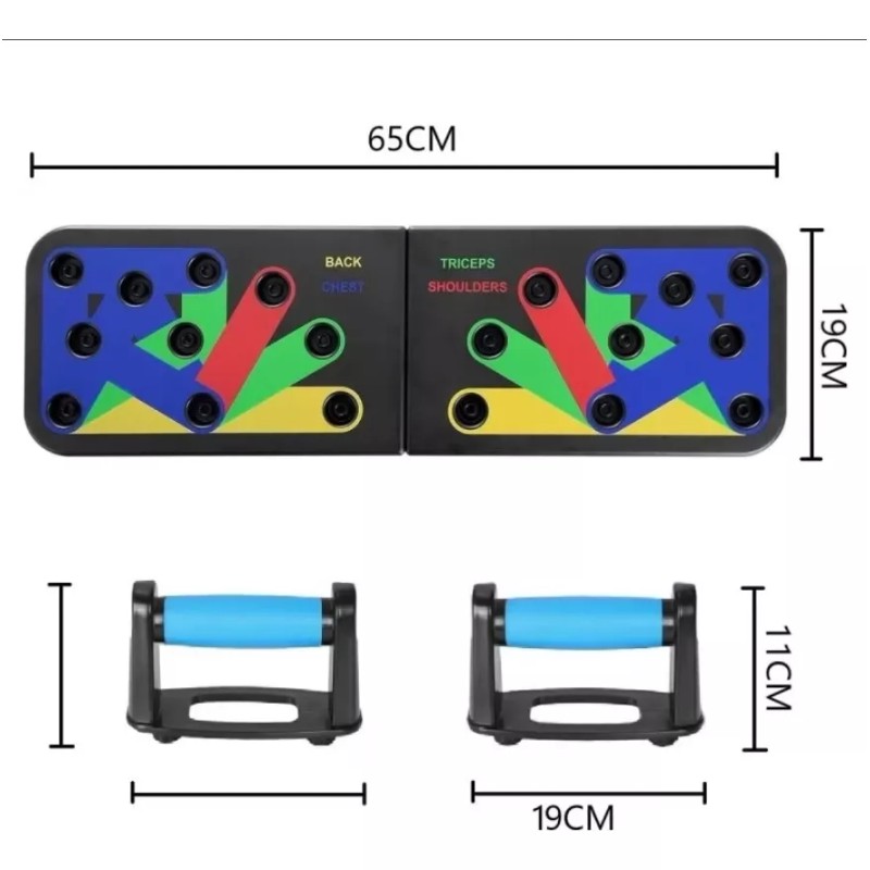 SARO STORE Tablero Para Lagartijas Plegable