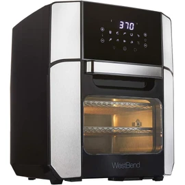 West Bend XL Air Fryer Countertop Oven Bake & Roast, 1700 W, 12.6 Qt, Black