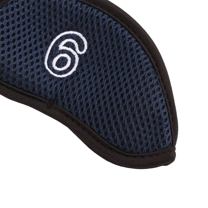 10pcs Golf Iron Covers Set with Numbers Waterproof Golf Head