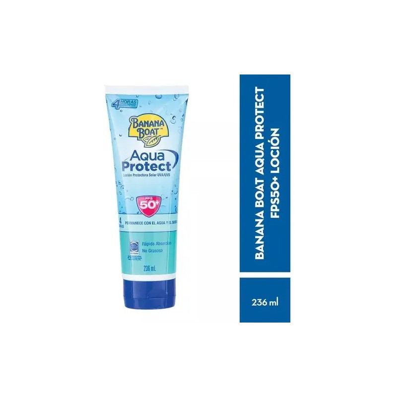 Bloqueador Solar Banana Boat Aqua Protect Fps50 236ml