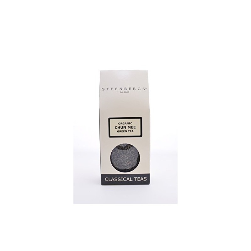 Steenbergs Organic Chun Mee Tea - Loose Leaf Chinese Green