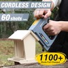 WORKPRO 5 in 1 Cordless Staple Gun, 3.6V Rechargeable Electric