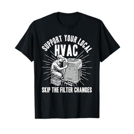 Funny HVAC Tech AC Repairman HVAC Technician T-Shirt