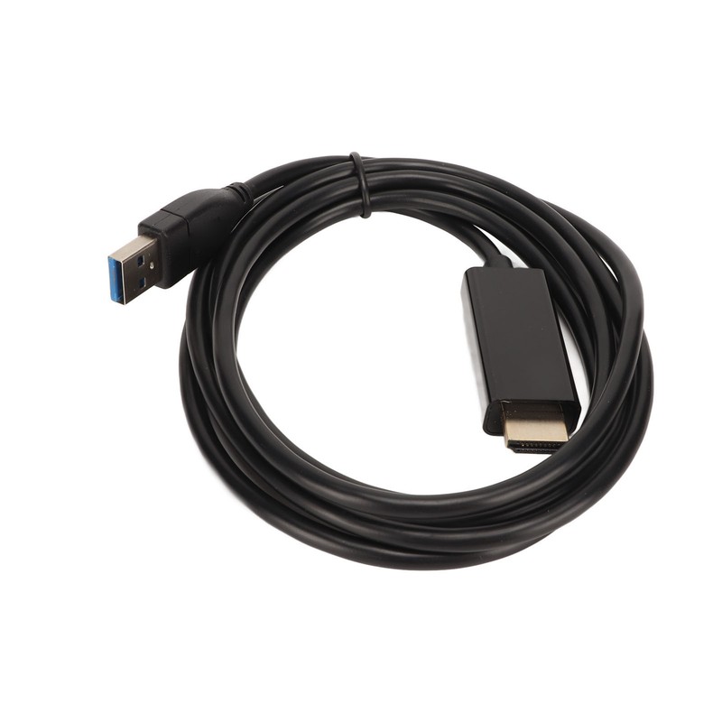 USB3.0 to HD Multimedia Interface Adapter Cable 5.9ft 4K Plug