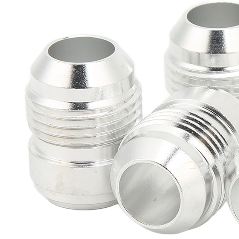 4 Pcs 10AN Weld On Bung Fitting 3/4in Thread Aluminium