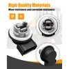 HUQUZN Turn Signal Socket Brake Light Socket & Connector Wiring