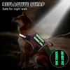 MOOGROU Service Dog Vest Harness and Leash Set+10 Patches,No Pull&Easy