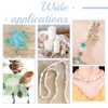 arricraft 15 Styles Shell Beads, Ocean Theme Beads Set, Natural