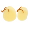 VICASKY 2pcs Bath Scrubber Exfoliating Body Sponge for Shower Lightweight