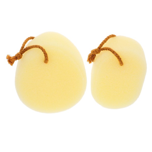 VICASKY 2pcs Bath Scrubber Exfoliating Body Sponge for Shower Lightweight