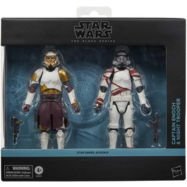 STAR WARS Star Wars The Black Series Captain Enoch & Night Trooper, Star Wars: Ahsoka Collectible 6 Inch Action Figure 2-Pack