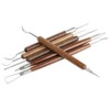 COMIART CREATE COLOR LIFE 6Pcs Carving Clay Sculpting Hand Chisel