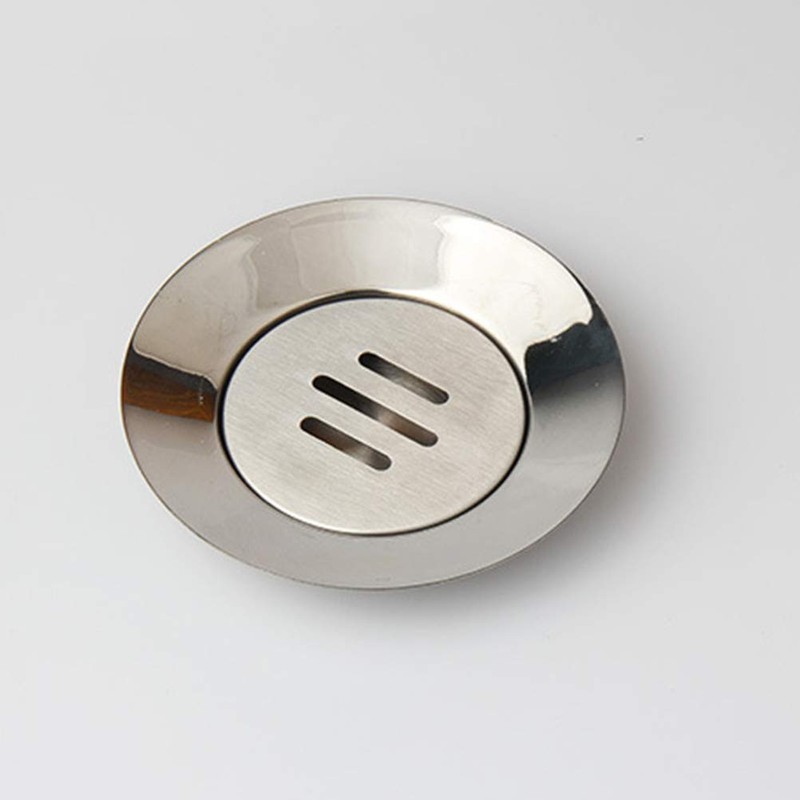 BESPORTBLE Round Soap Dish Stainless Steel Soap Holder Bathroom Shower