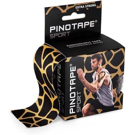 Pinotape Sport Kinesiology Tape 5 cm x 5 m Savannah Pack of 4