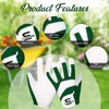Leather Gardening Safety Working Gloves Thorn Proof for Men and
