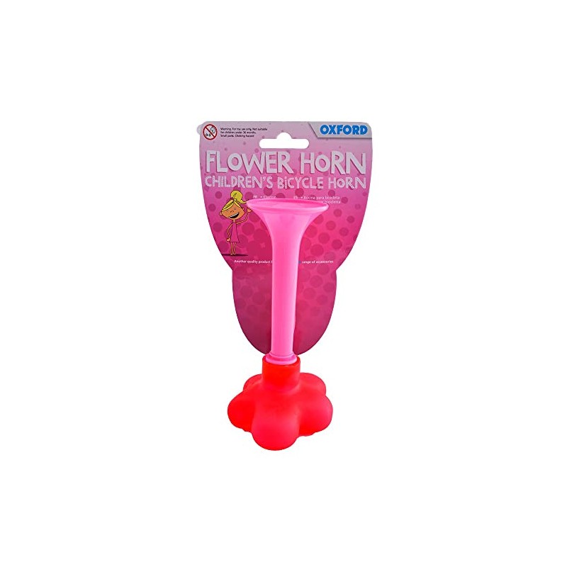 Oxford Flower Bike Horn, Red