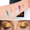 Nivofu 2 Pieces Glitter Eyeshadow Palette, 30 Colours Eyeshadow Palette,