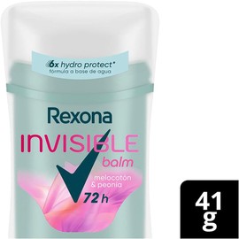 Rexona Invisible Balm Melocotón & Peonia 41g