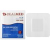Dealmed Sterile Bordered Gauze Island Dressings – 25 Count, 4" x 4" Gauze Pads, Disposable, Latex-Free, Adhesive Borders with Non-Stick Pads, Wound Dressing for First Aid Kit and Medical Facilities