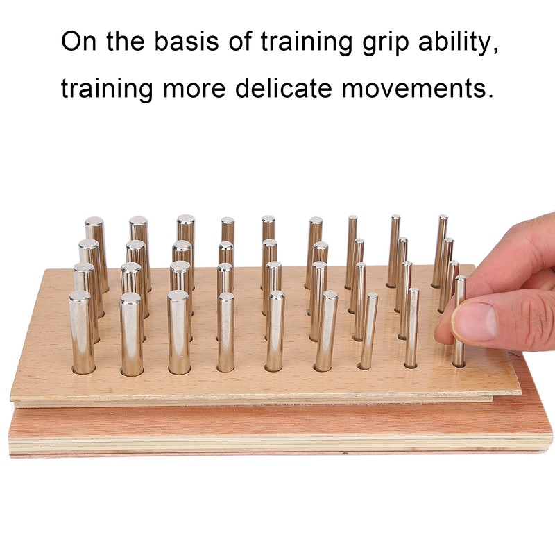 Stroke Hemiplegia Patients Finger Exerciser Stick Board Orthotics Finger Training