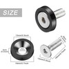 Enmoo 20pcs Billet Aluminum Fender Washer Bolts Engine Compartment Dress
