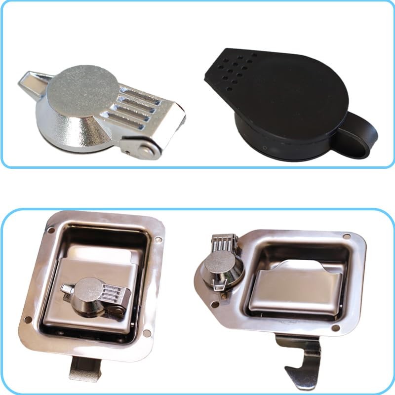4PCS Cam Lock Dust Cover Waterproof Cover for Tool Box