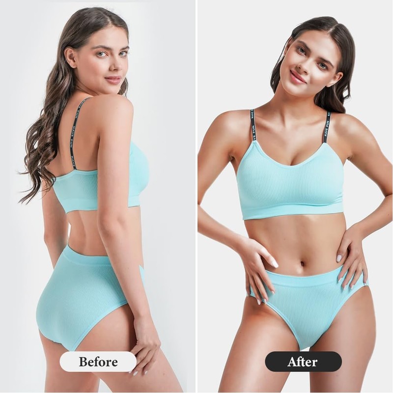 LOPHE Self-Tanning Back Applicator, Long Wooden Handle Back Applicator Back