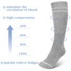 6 Pares Calcetines de Compresión de Maternidad 20-30 mmHg Medias