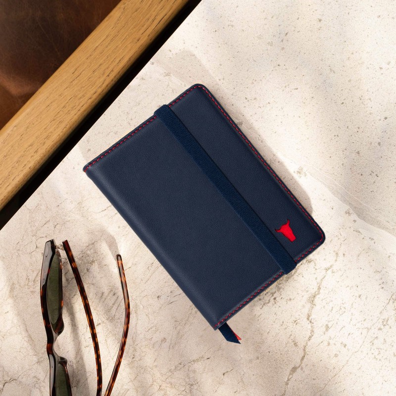 TORRO Passport Cover - Genuine Leather Passport Holder with Elastic