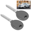 2Pcs Transponder Ignition Car Key with 46 Ceramic Chip Fit