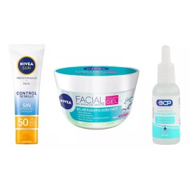 Nivea Protector Solar Y Gel Hidratante Nivea Piel Grasa - Mixta