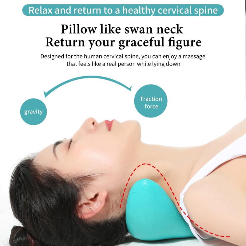 Neck and Shoulder Relaxer, Portable Cervical Neck Stretcher, Neck Posture