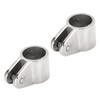 2PCS Bimini Top Jaw Slides 316 Stainless Steel Removable Hinged