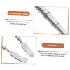 Beavorty 2pcs Pore Scraper Tool Blackhead Removal Shovel Stainless Steel