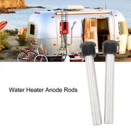 2 Pack RV Water Heater Anode Rods, Anode Rod for Hot Water Heater, 1/2in NPT Thread, Compatible with Suburban, Mor-Flo RV Water Heaters