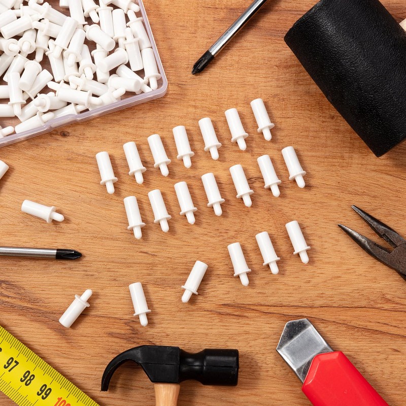 120Pcs Spring Loaded Plantation Shutter Replacement Repair Pins for Blind