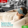 Banters Organic Eye Pillow Velvet Buckwheat & Eucalyptus Blue 23