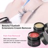 Beauty7 Lash Extension Remover Eyelash Extension Remover Cream Lash Remover