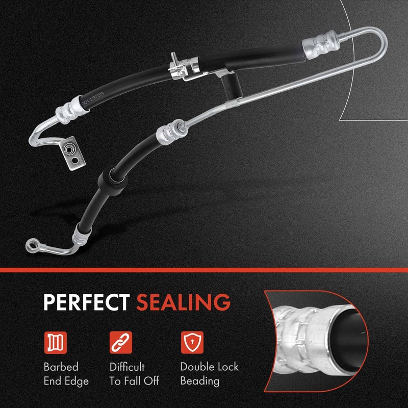 A-Premium Power Steering Pressure Hose Line Assembly Compatible with Nissan