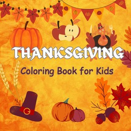 Thanksgiving Coloring Book for Kids