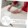 SEWACC 3pcs Acrylic Patchwork Rulers Heart Shape Sewing Rulers for