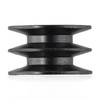 Double V Belt Pulley 20mm Bore Groove Pulley Fits 168F